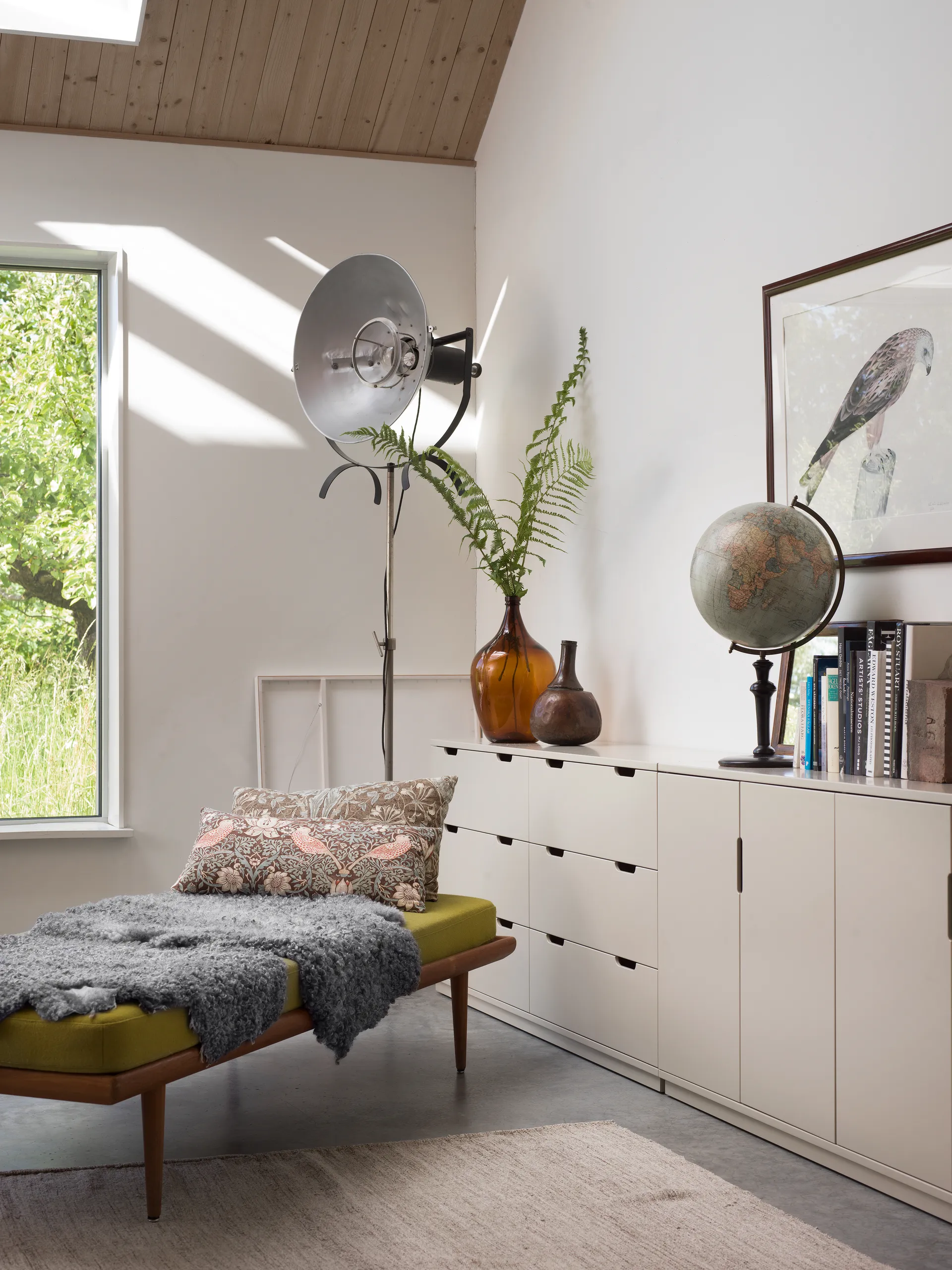 Aoko lipasto kaksinkertainen 6 laatikkoa, Beige Mavis