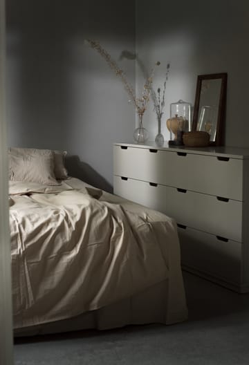 Aoko lipasto kaksinkertainen 6 laatikkoa - Beige - Mavis
