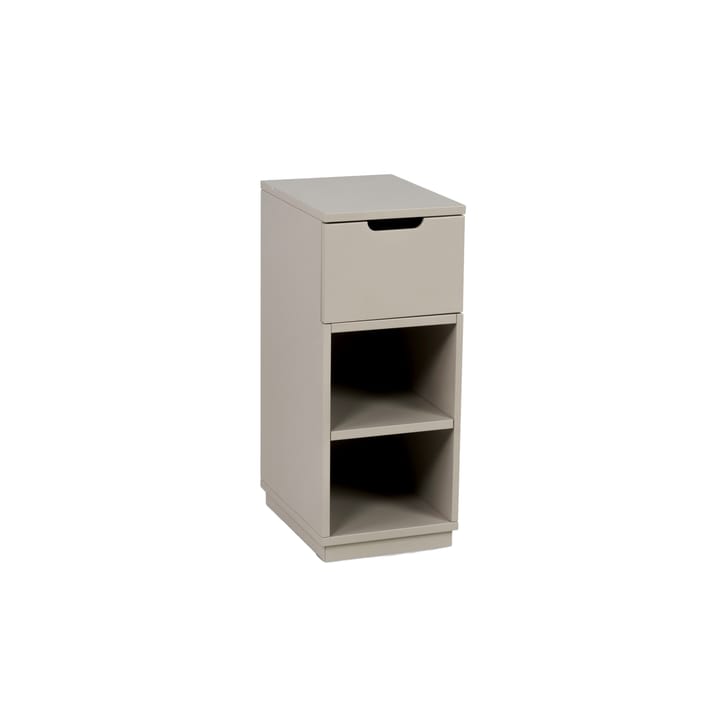 Aoko yöpöytä 72 cm 1 laatikko, Beige Mavis