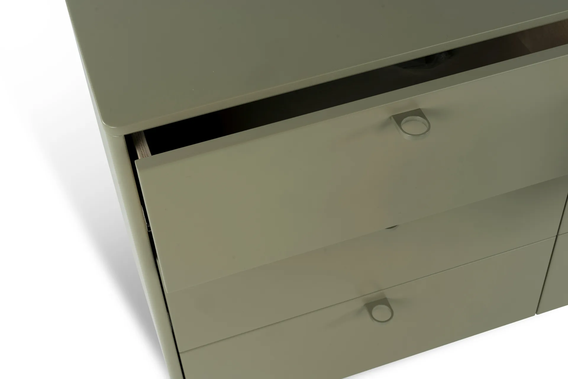 Deus lipasto 9 laatikkoa, oliiviharmaa Mavis