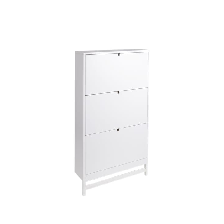 Falsterbo kenkäsäilytys - valkoinen, 3 lokeroa - Mavis