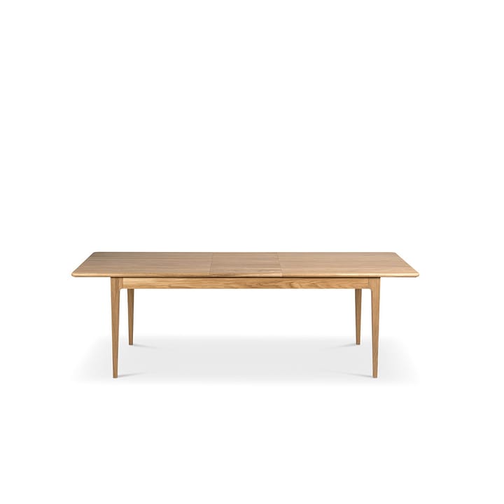 Höllviken ruokapöytä - tammi valkoinen pigmenttilakka mattapintainen, 1 lisäosa, tammi á 50 cm - Mavis