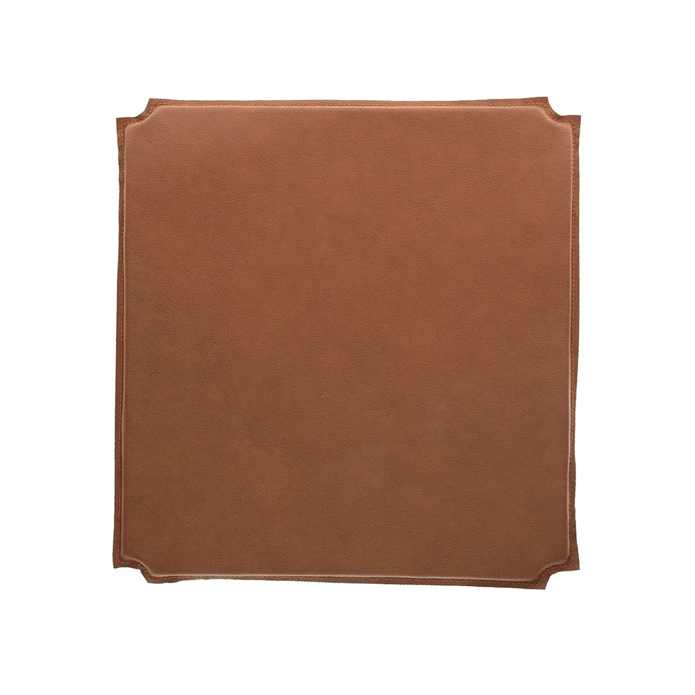 Rod tuolinpehmuste, konjakinvärinen nahka Mavis