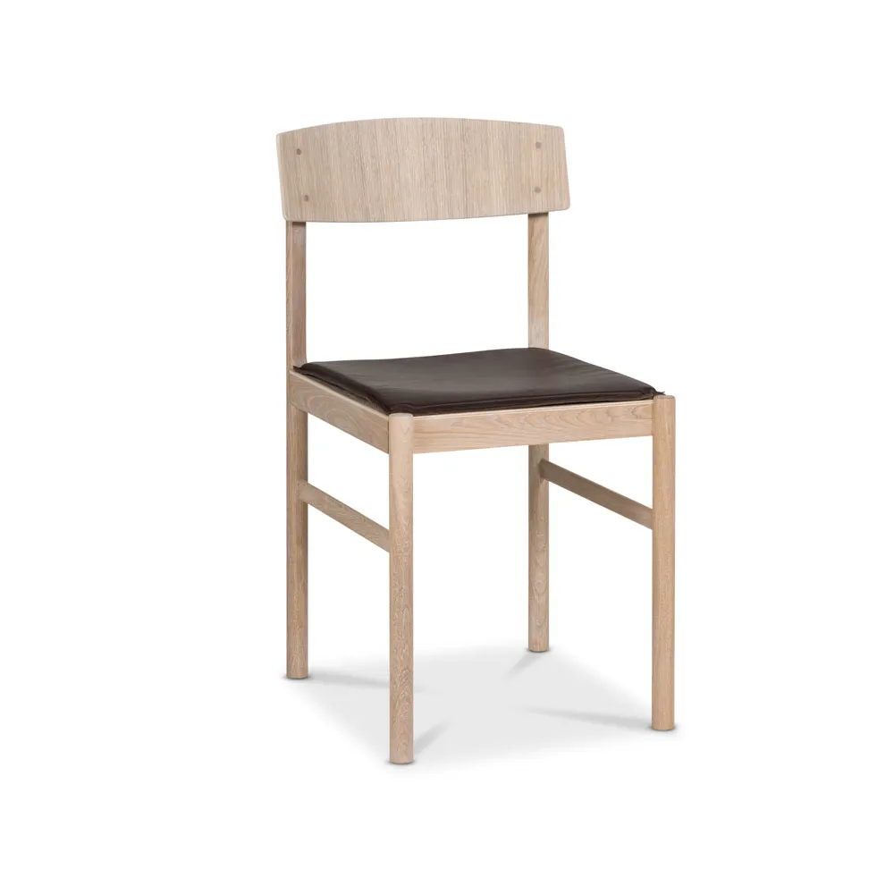 Rod tuolinpehmuste, nahka mokka Mavis