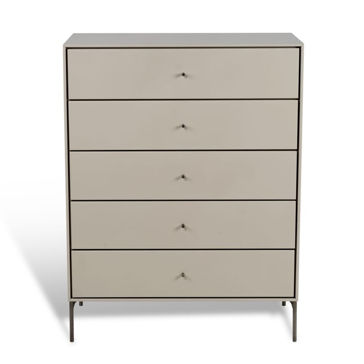 Volt lipasto 5 laatikkoa beige - Yksityiskohdat ruostumattomasta teräksestä - Mavis