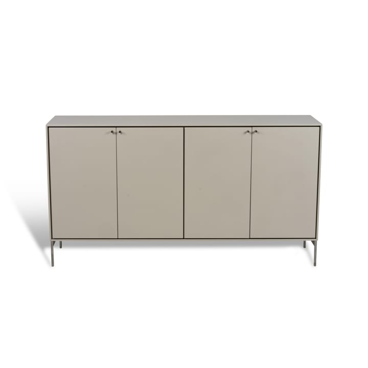 Volt sivupöytä 80x148 cm - Beige-ruostumaton teräs - Mavis