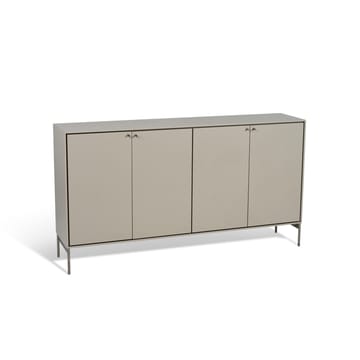 Volt sivupöytä 80x148 cm - Beige-ruostumaton teräs - Mavis