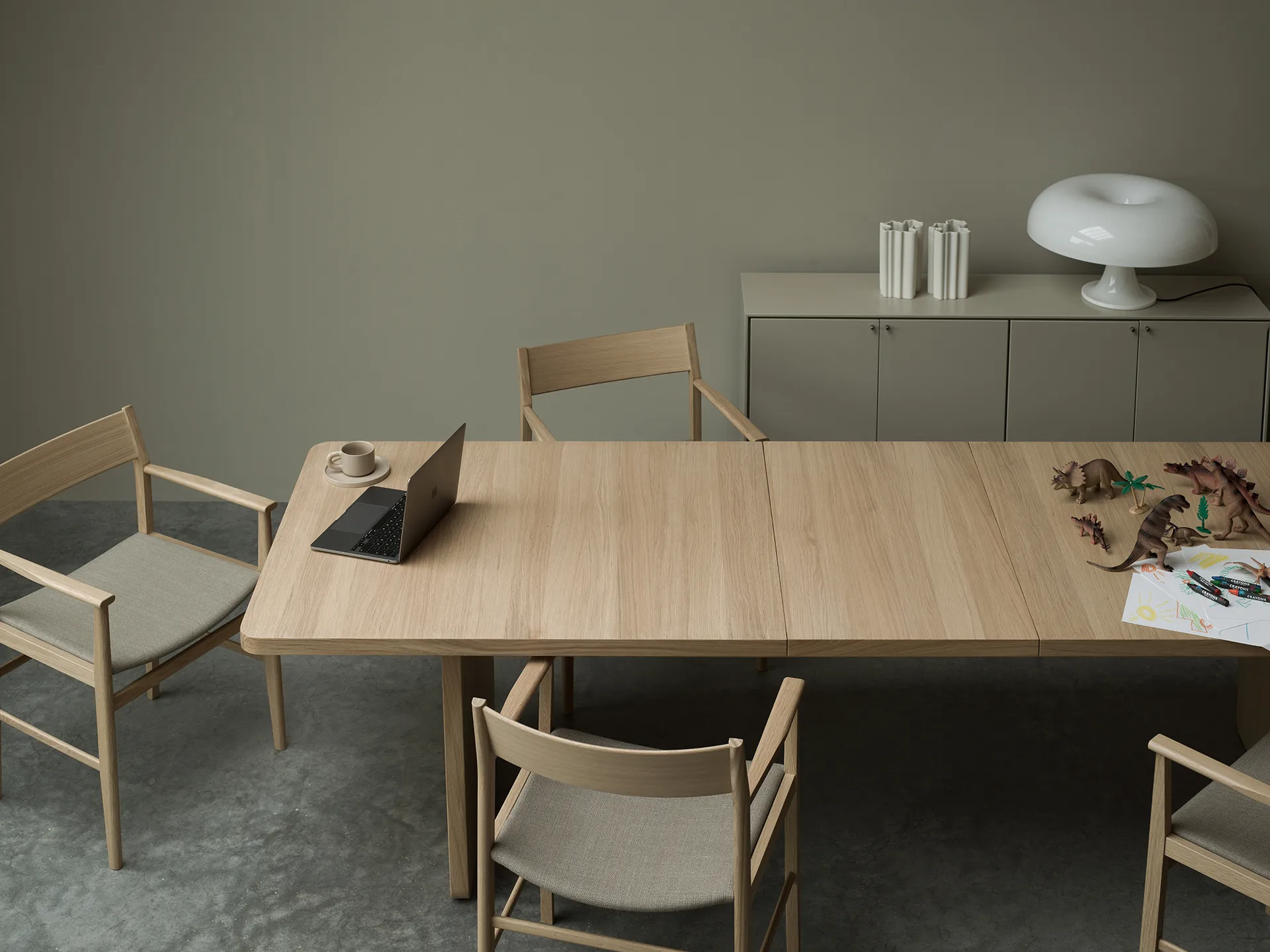 Volt sivupöytä 80x148 cm, Beige-ruostumaton teräs Mavis