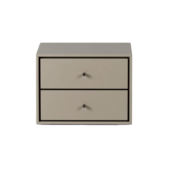 Volt yöpöytä seinäkiinnitteinen - Beige-ruostumaton teräs - Mavis
