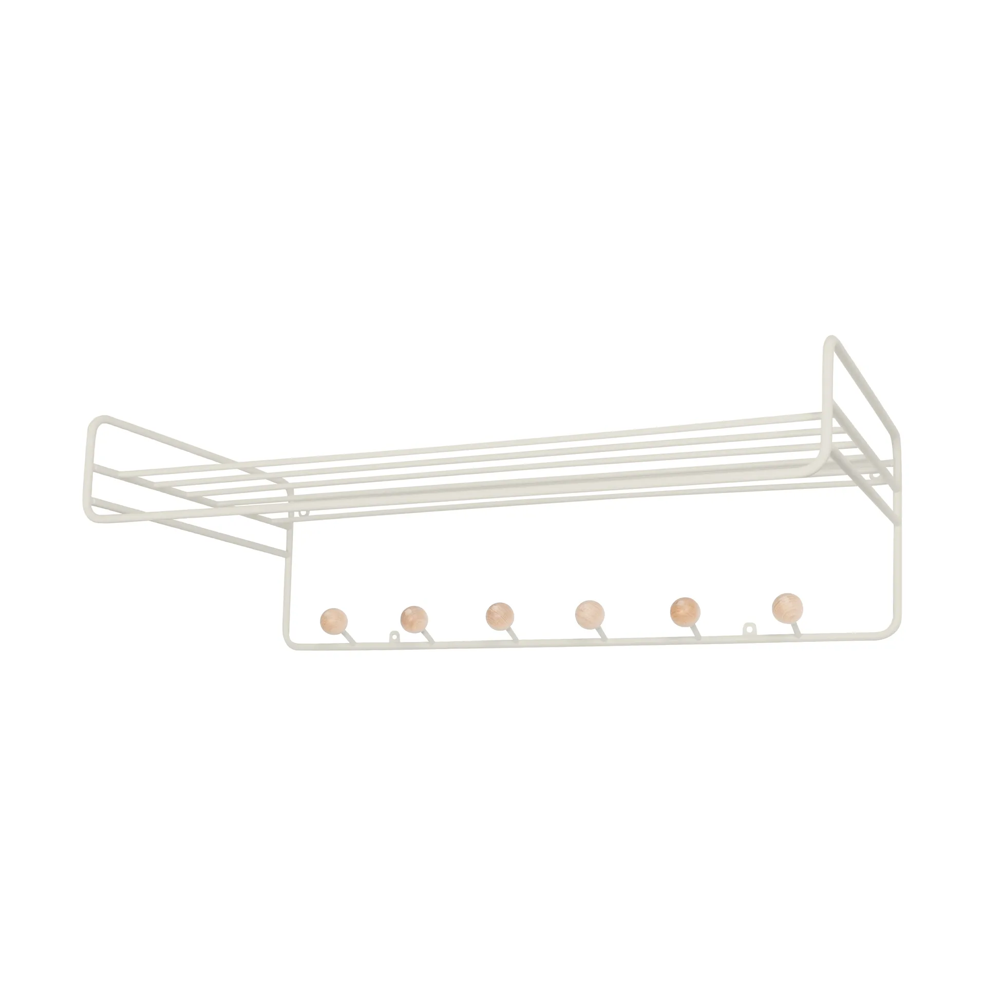 Bill Hat rack hattuhylly, Greige Maze