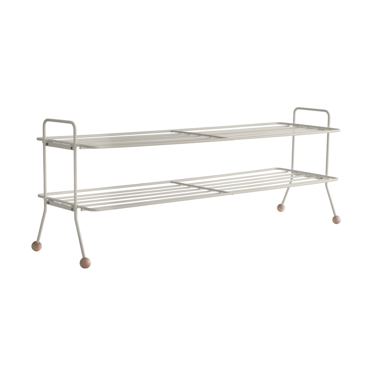 Maze Bill Shoe Shelf L -kenkähylly Greige | Skandinaavinen Sisustus | Kenkähyllyt | Harmaa