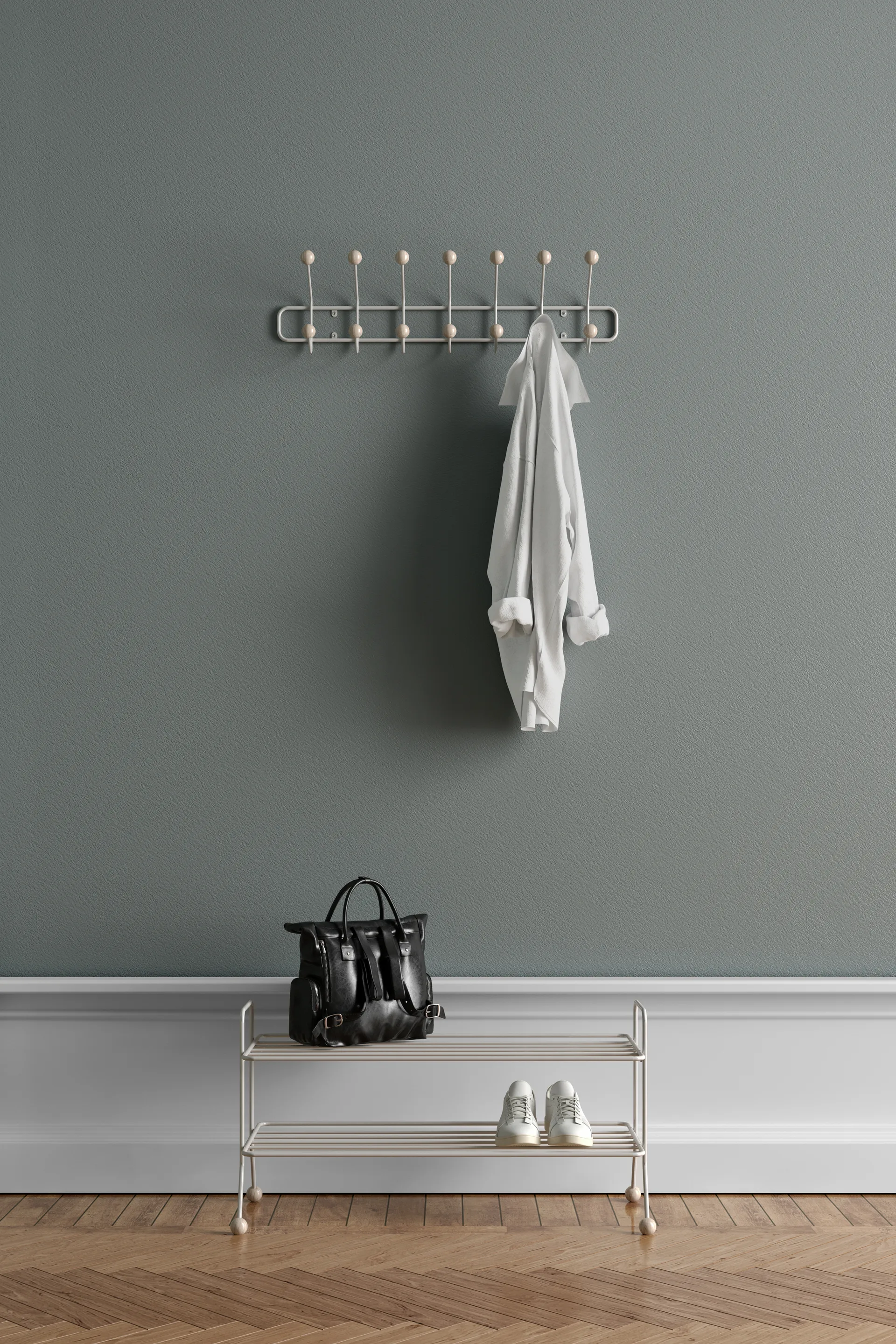 Bill Shoe Shelf L -kenkähylly, Greige Maze