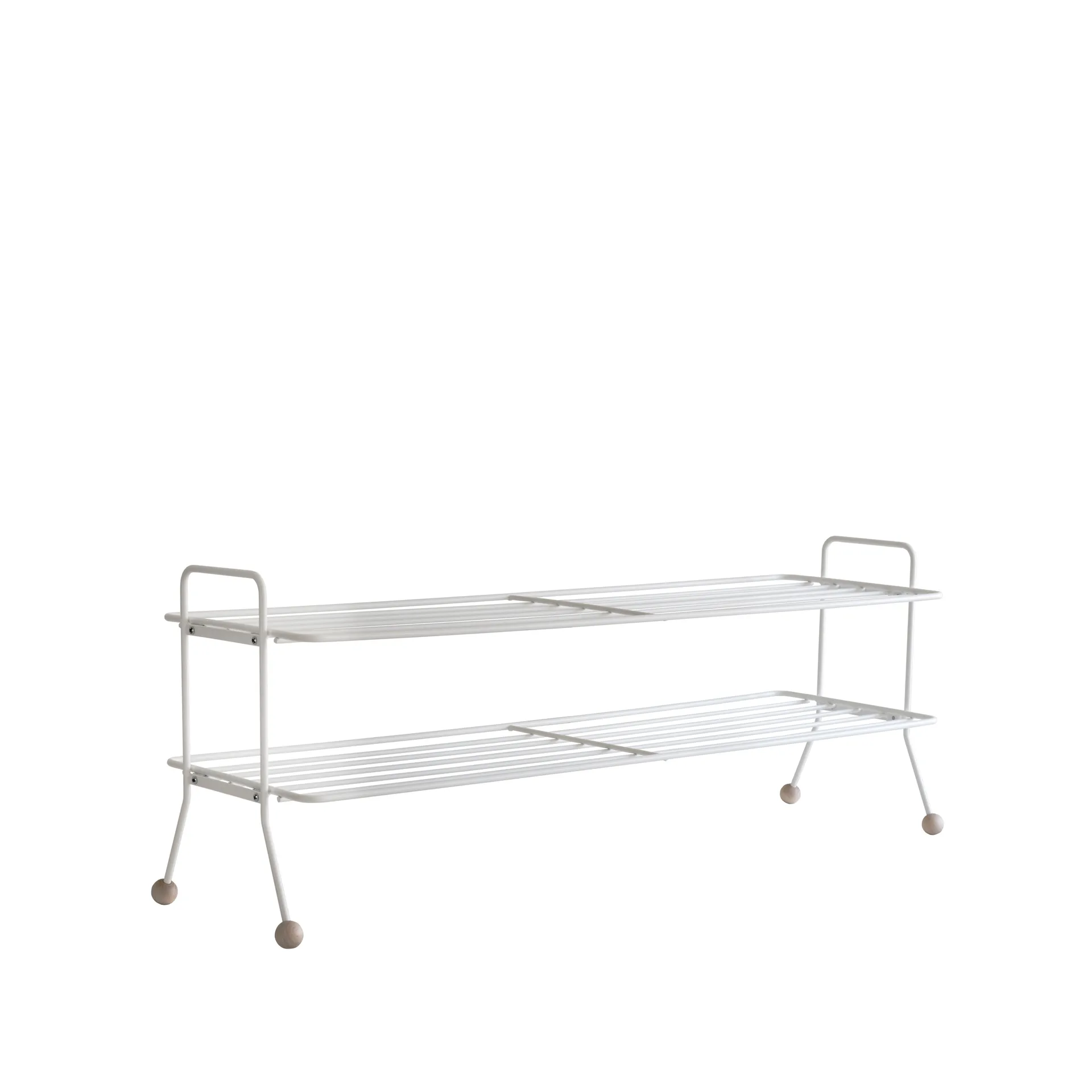 Bill Shoe Shelf L -kenkähylly, Valkoinen Maze