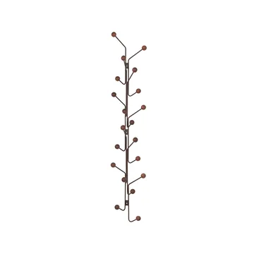 Bill Vertical vaatehenkarit - Dark mocha - Maze