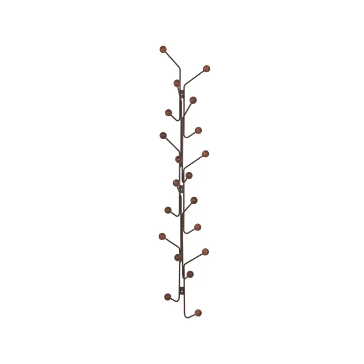 Bill Vertical vaatehenkarit - Dark mocha - Maze