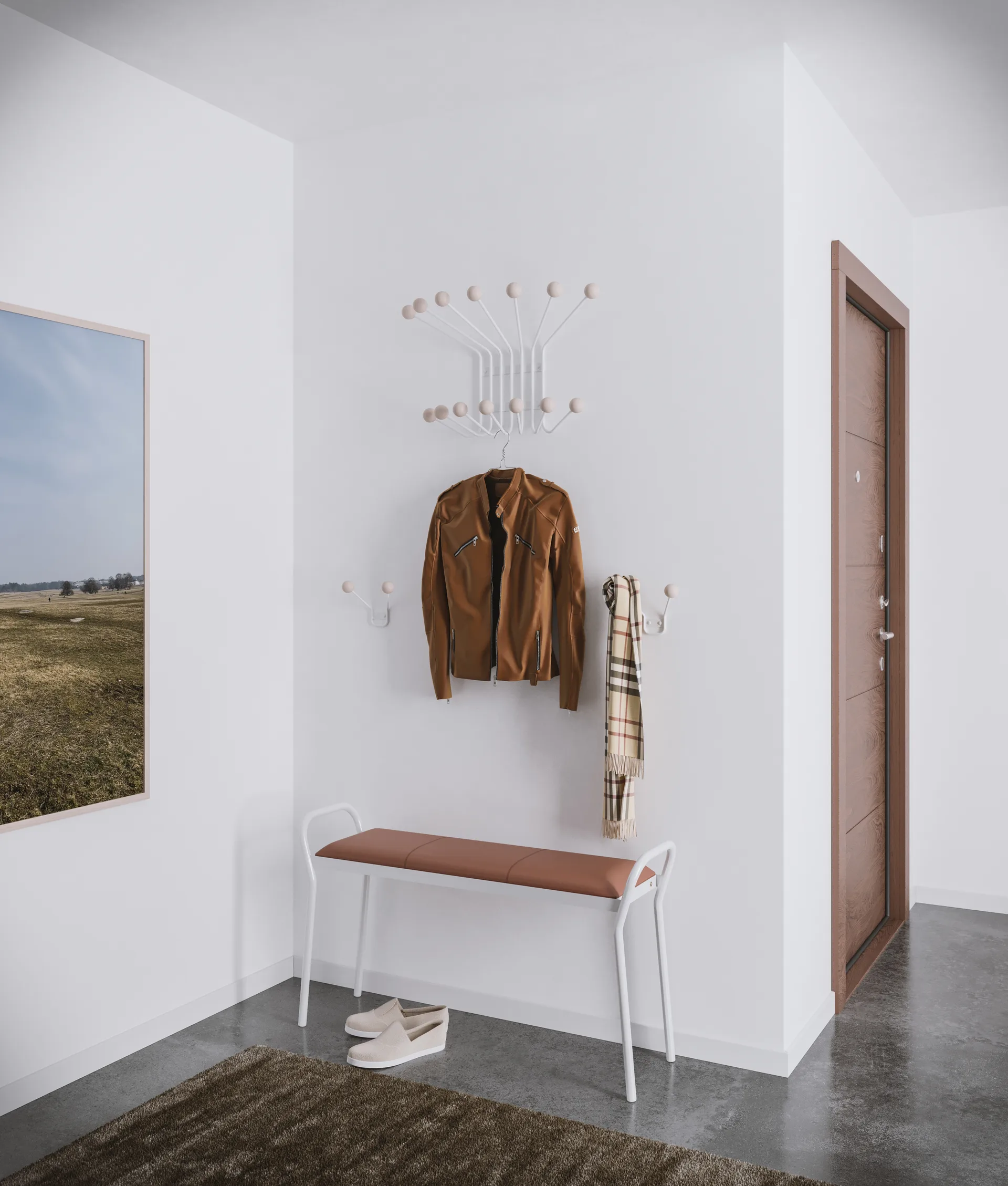 Bill XXS vaatenaulakko, Greige Maze