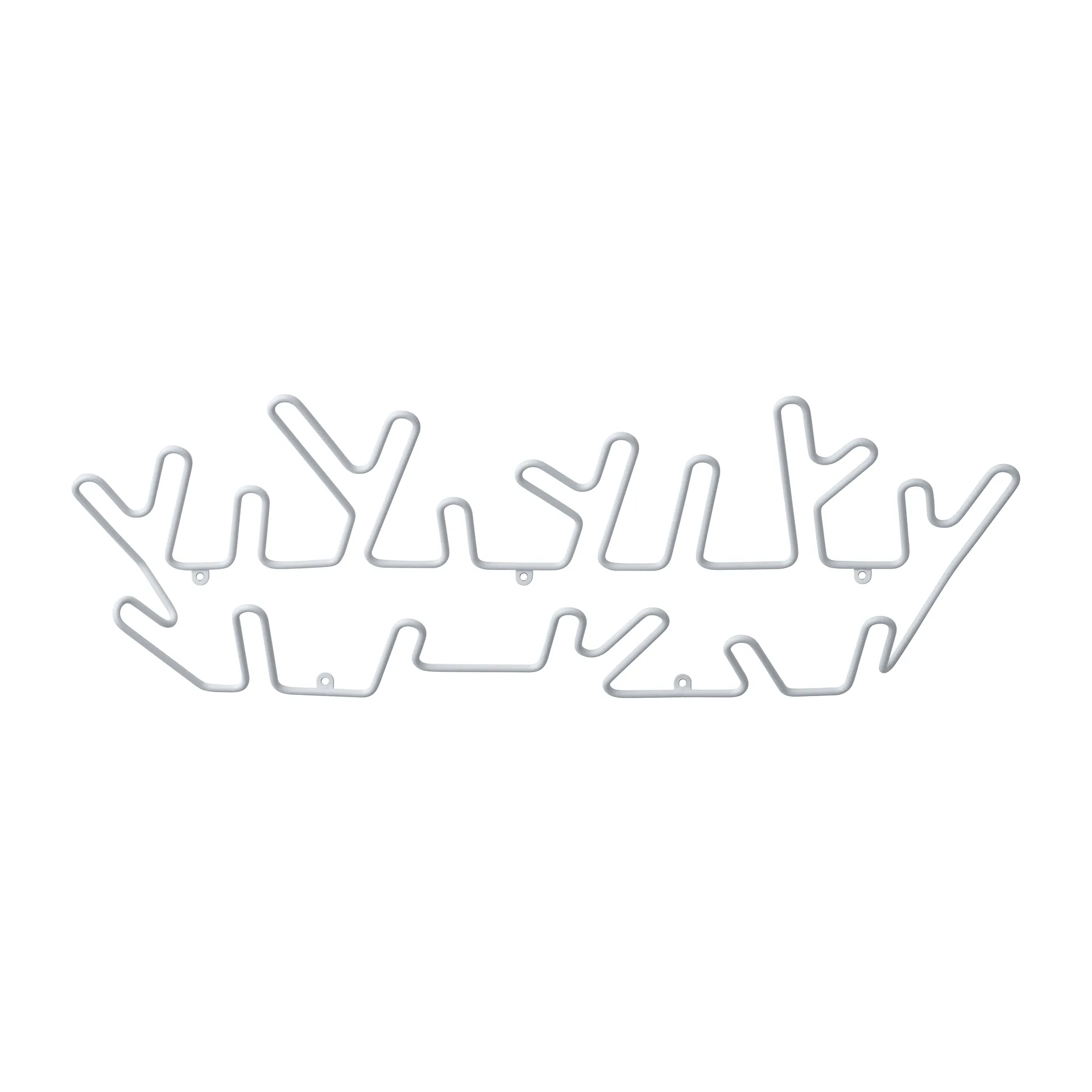 Crown L -ripustin, White Maze