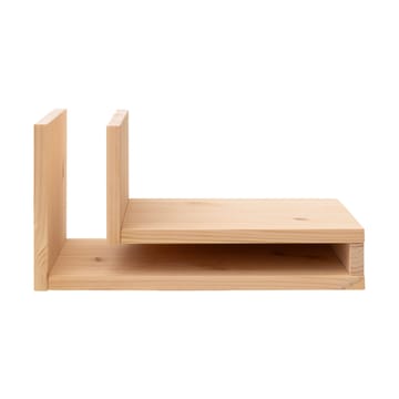 F-hylly Play DIY seinähylly - Mänty, oikea - Maze