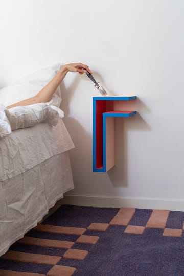 F-hylly Play DIY seinähylly - Mänty, oikea - Maze
