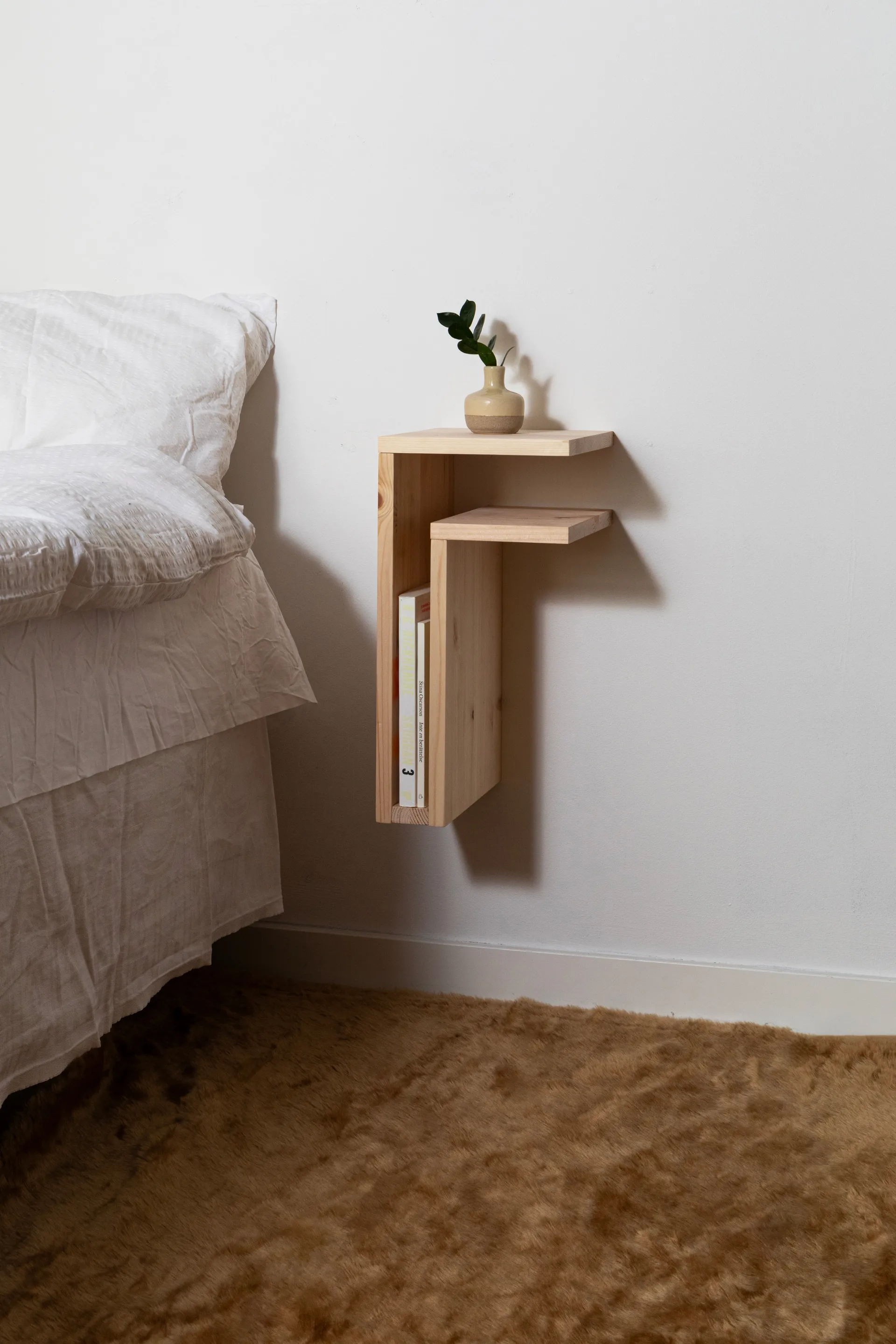 F-hylly Play DIY seinähylly, Mänty, oikea Maze