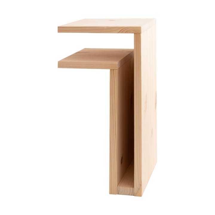 F-hylly Play DIY seinähylly - Mänty, vasen - Maze