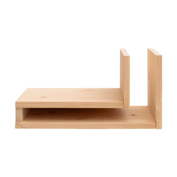 F-hylly Play DIY seinähylly, Mänty, vasen Maze
