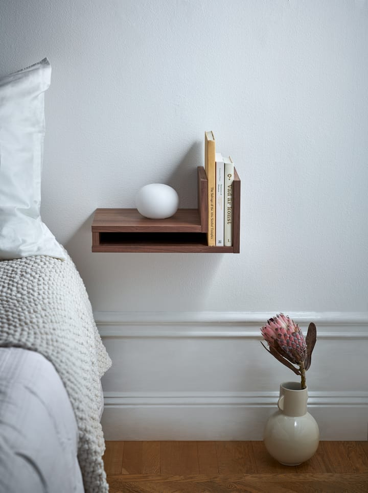 F-shelf seinähylly saksanpähkinä, Hylly vaseammanpuolinen Maze