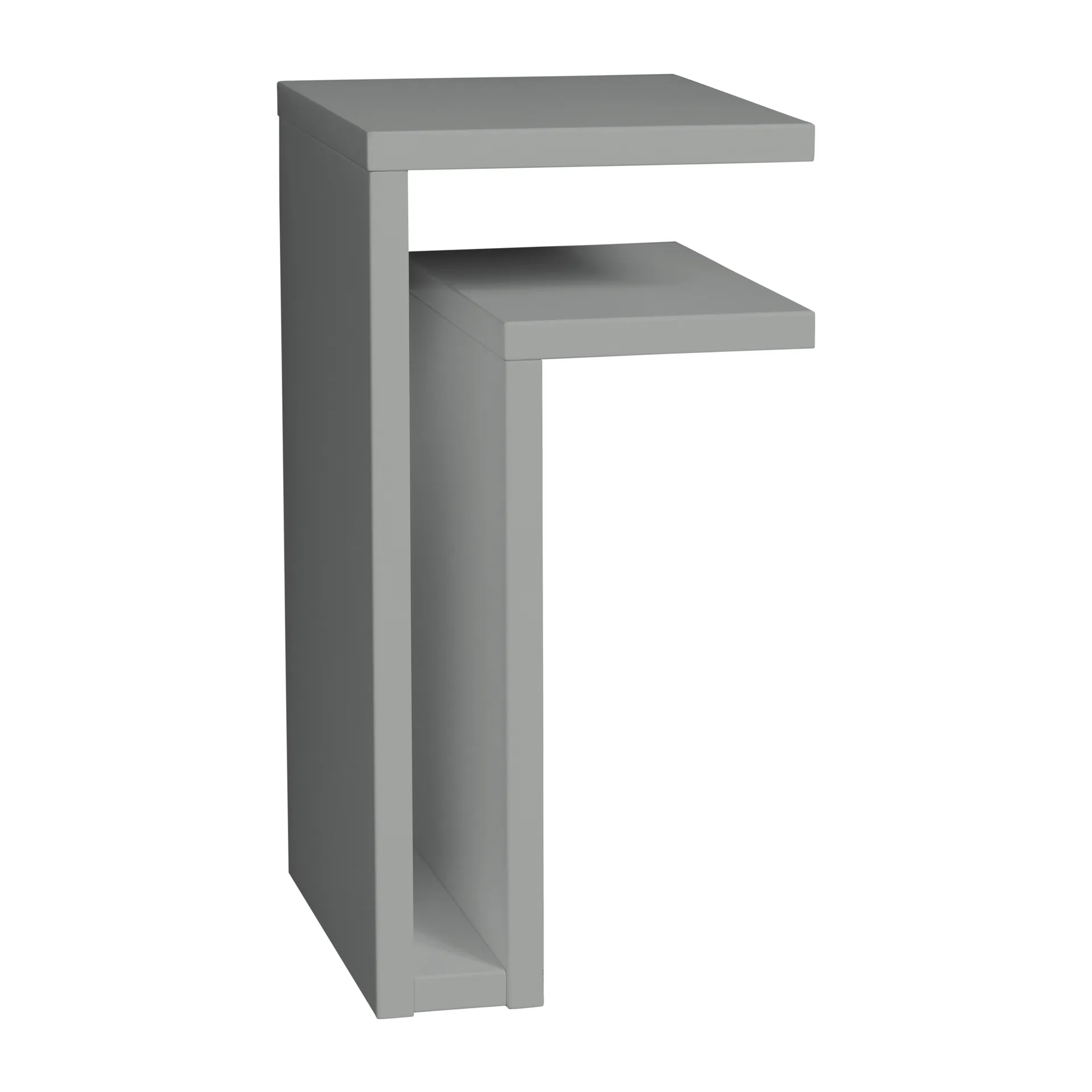 F-shelf seinähylly silk grey, Hylly oikealle Maze