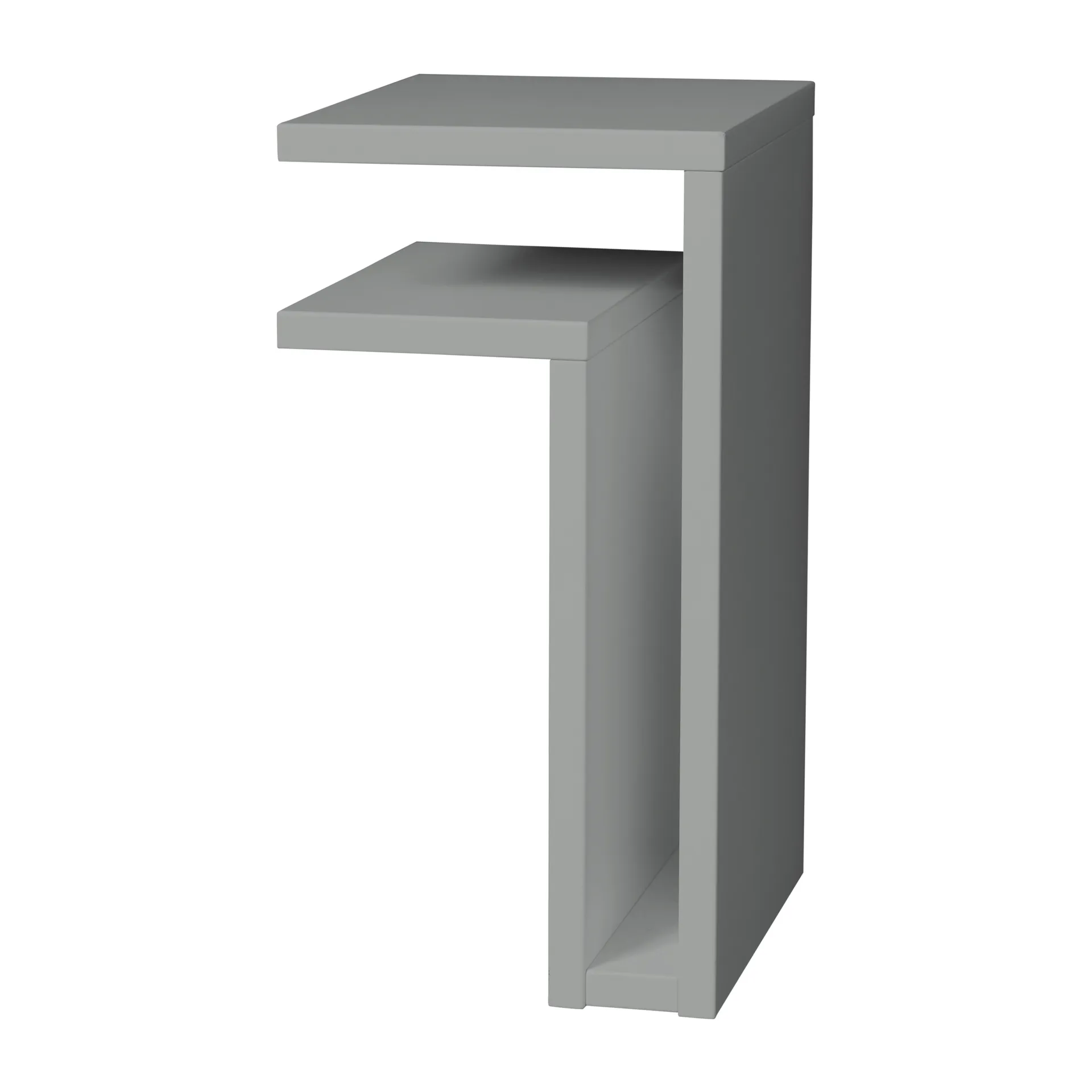 F-shelf seinähylly silk grey, Hylly vasemmalle Maze