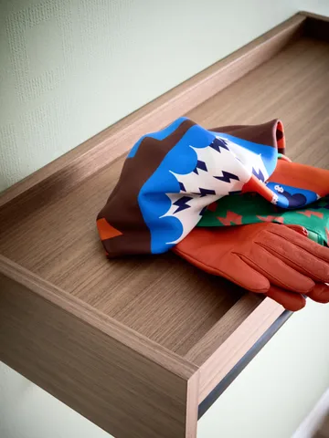 Gentle hattuhylly - Pähkinä, 78×15×32 cm - Maze