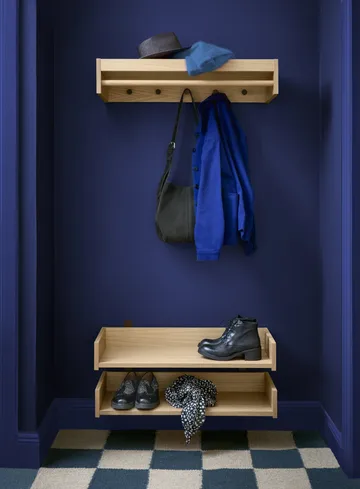 Gentle kenkähylly - Tammi, 78×8×30 cm - Maze