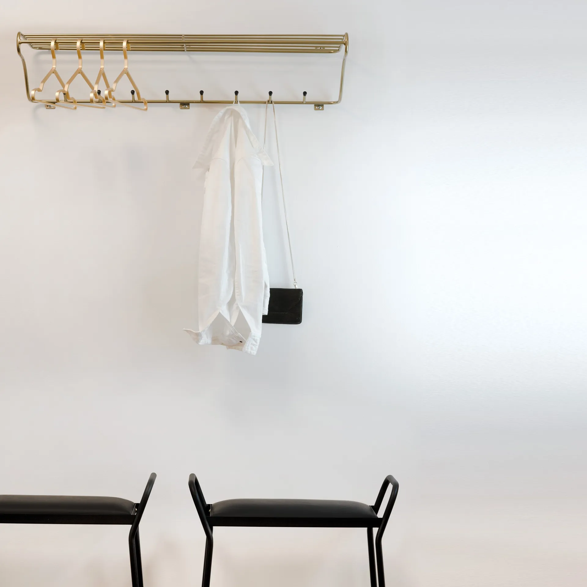 Hat Rack L hattuhylly, messinki Maze