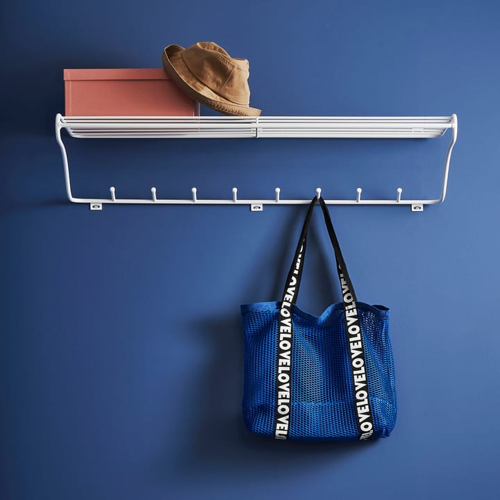 Hat Rack L hattuhylly, valkoinen Maze