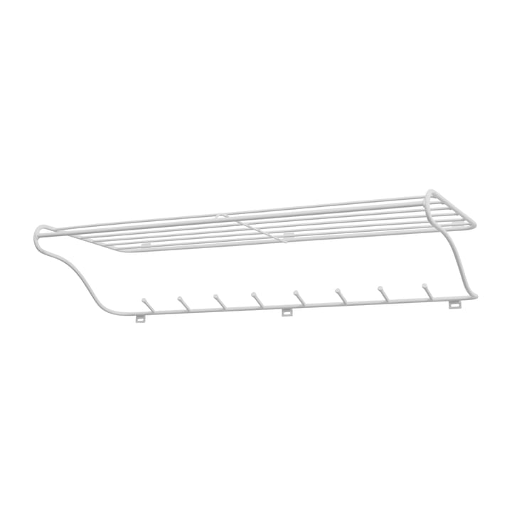Hat Rack L hattuhylly, valkoinen Maze