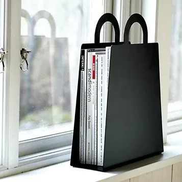 MagBag lehtiteline - musta - Maze