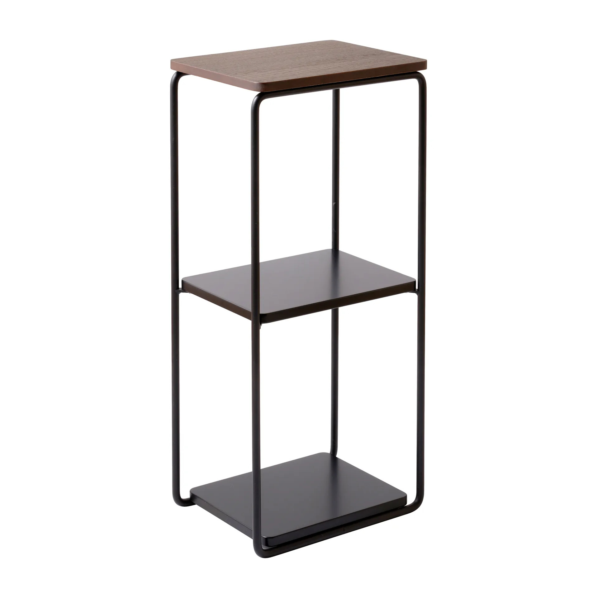 Mixrack Floor Shelf S -hylly 26 x 19 x 57,2 cm, Stained oak-black Maze