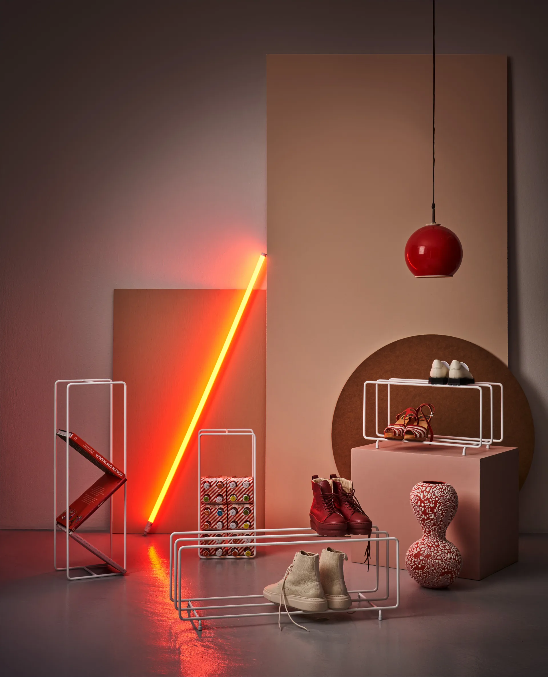 Mixrack kenkähylly L, Valkoinen Maze