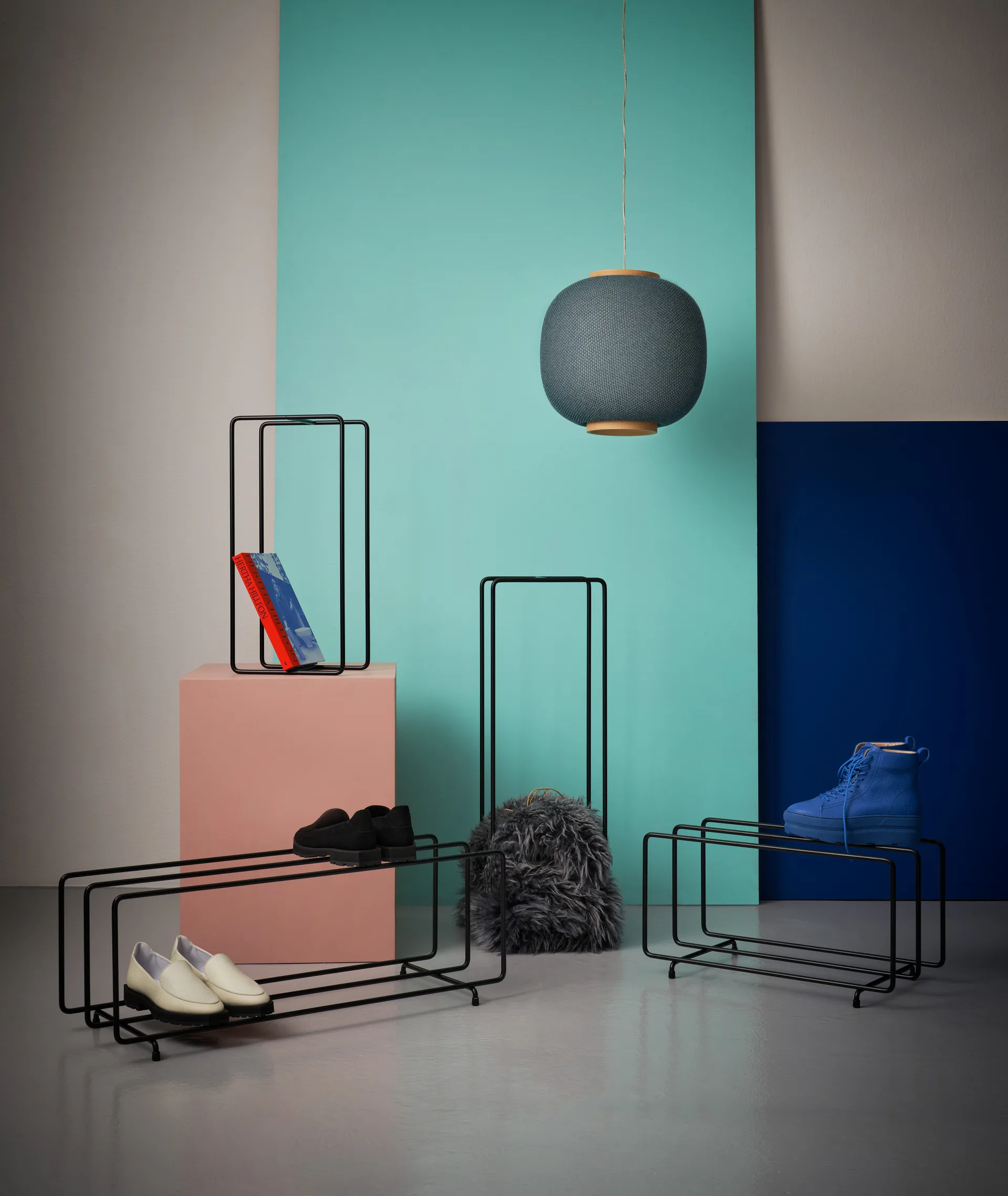 Mixrack kenkähylly, Musta Maze