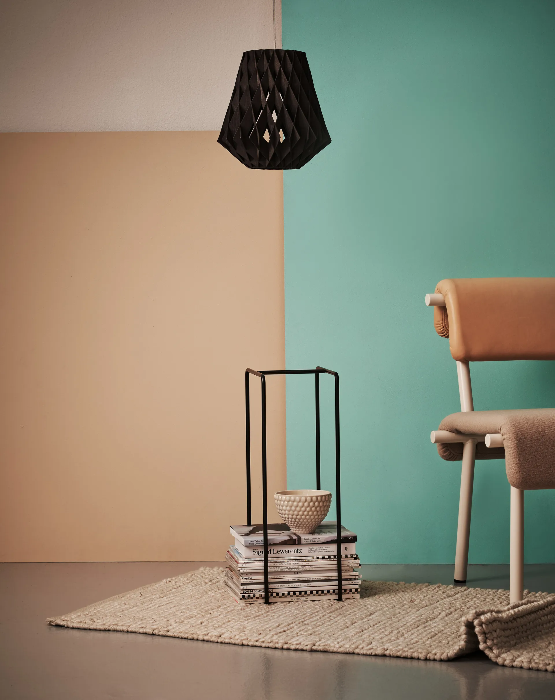 Mixrack säilytysteline, Musta Maze