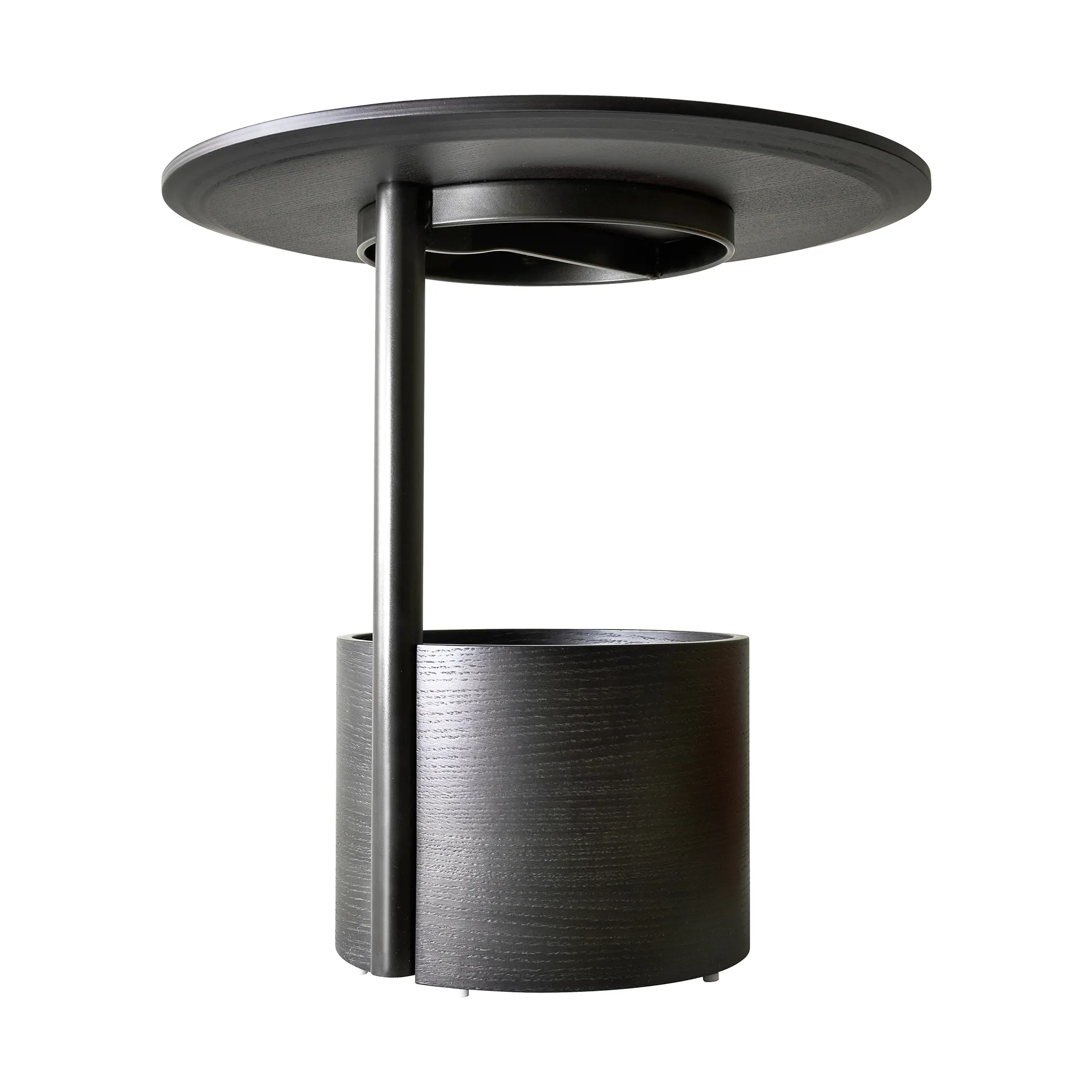 Parasol S -sohvapöytä Ø 50 cm, Dark stained oak Maze