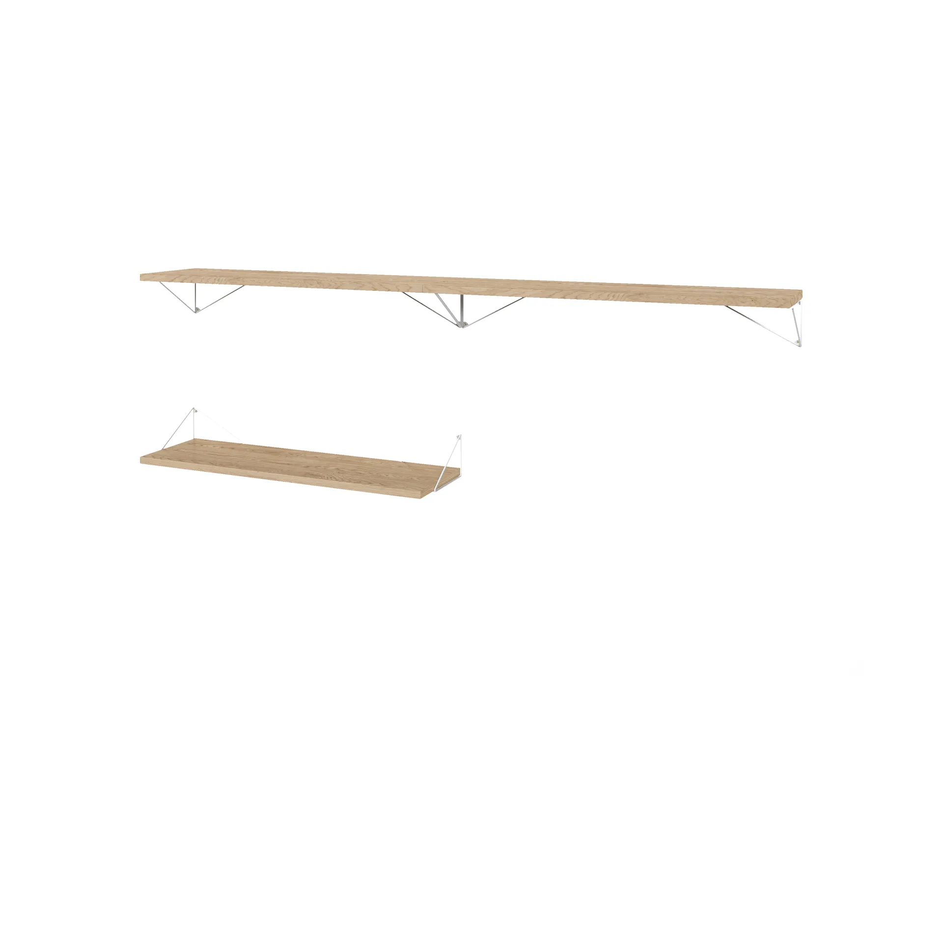 Pythagoras Bundle A hyllyjärjestelmä tammi-valkoinen Maze