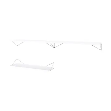 Pythagoras Bundle A hyllyjärjestelmä valkoinen-kromi - Maze