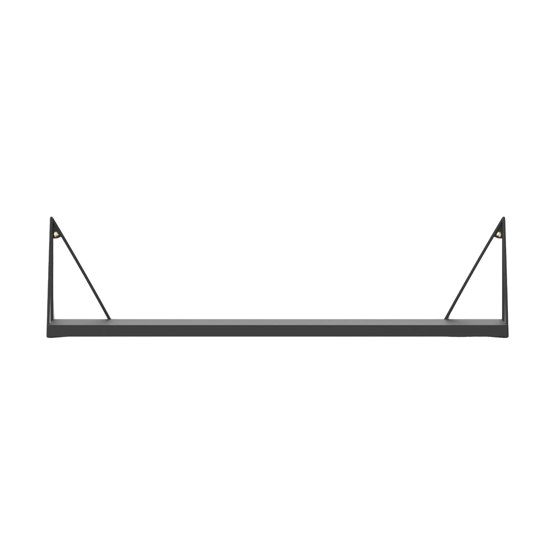 Pythagoras hylly, musta, 20x80 cm Maze