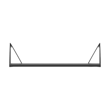 Pythagoras hylly, musta, 20x80 cm - Maze