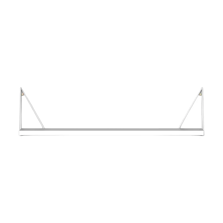 Pythagoras hylly, valkoinen, 20x80 cm - Maze