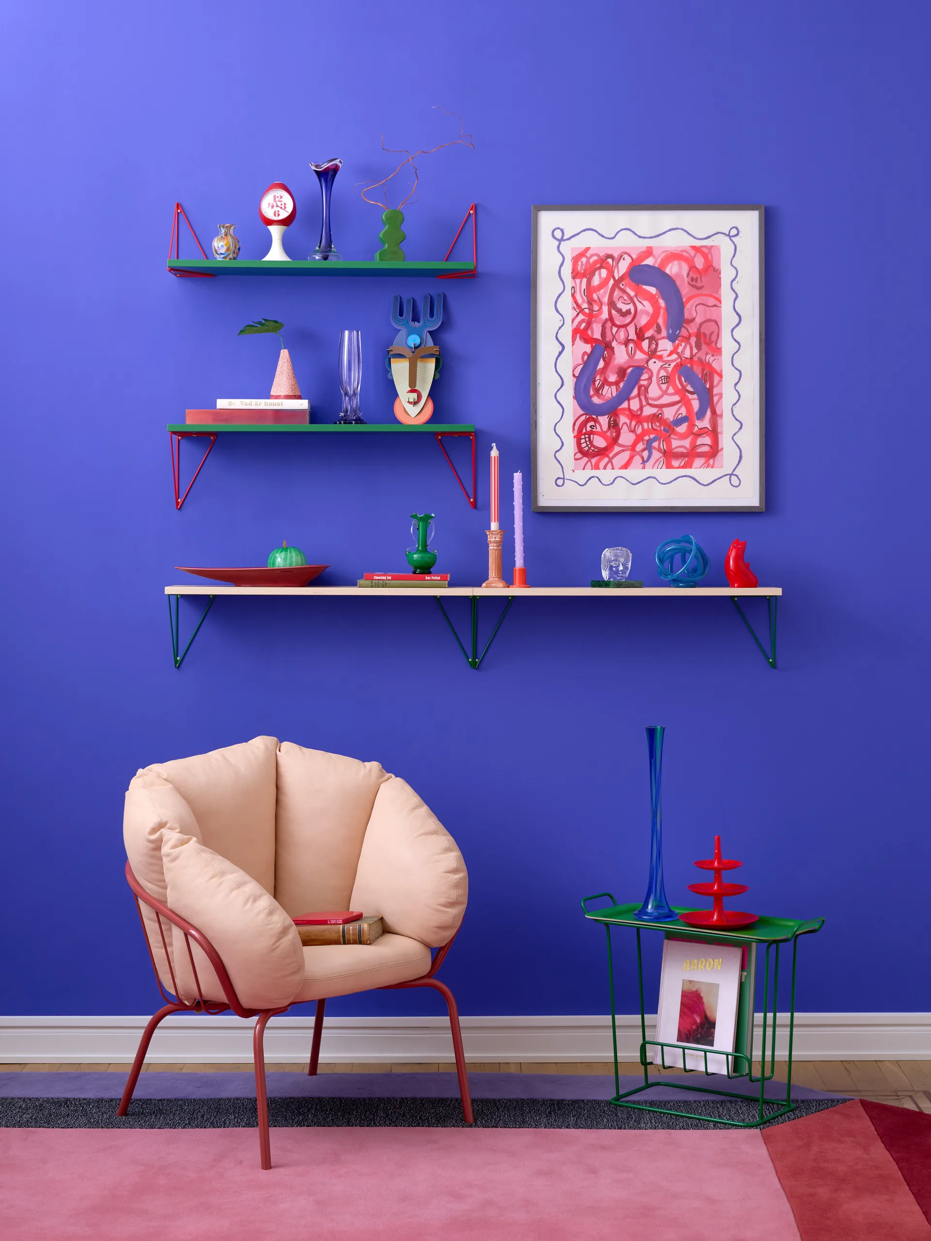 Pythagoras hyllylevy, Large, Ash Maze