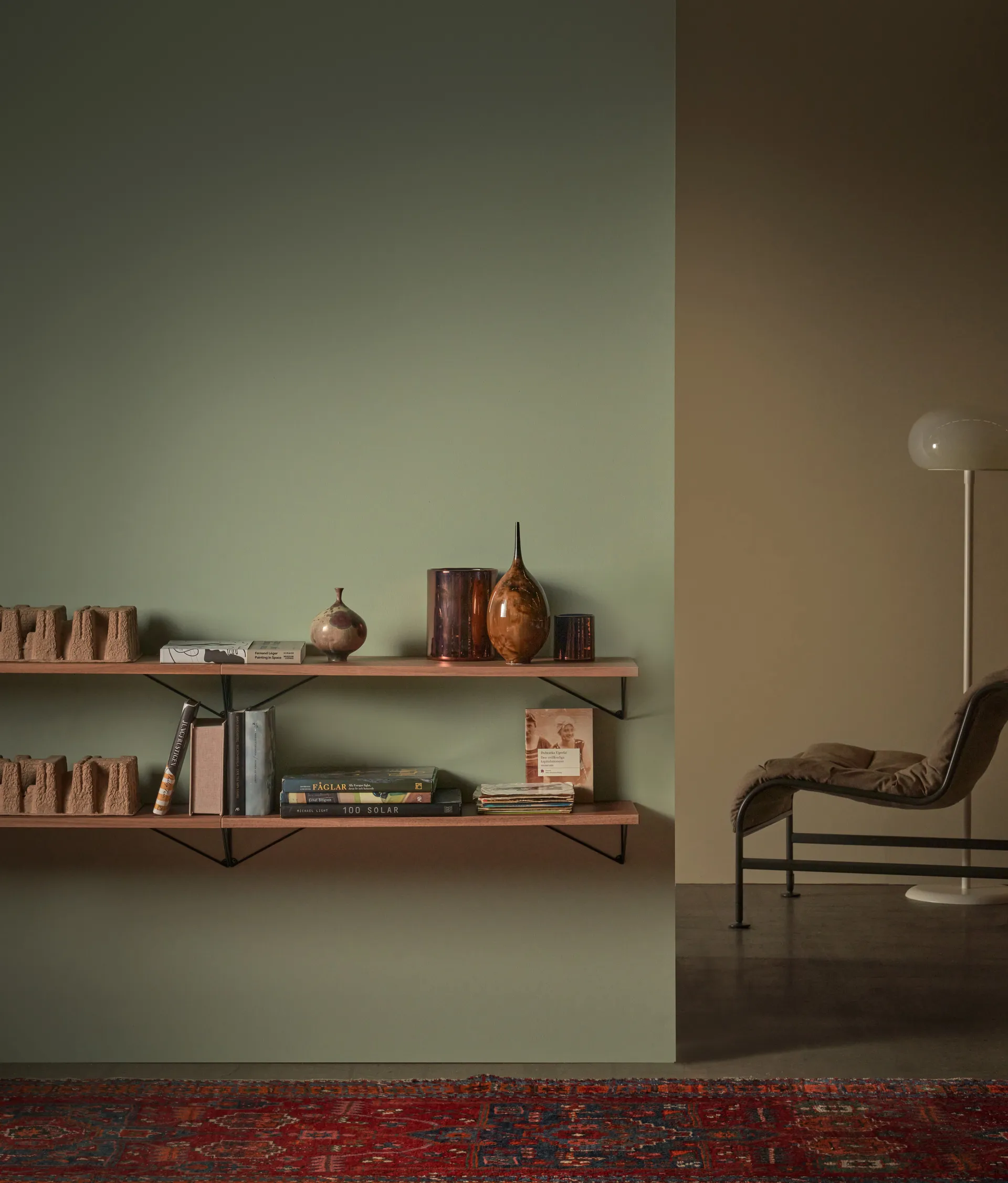 Pythagoras hyllylevy, Large, Saksanpähkinä Maze