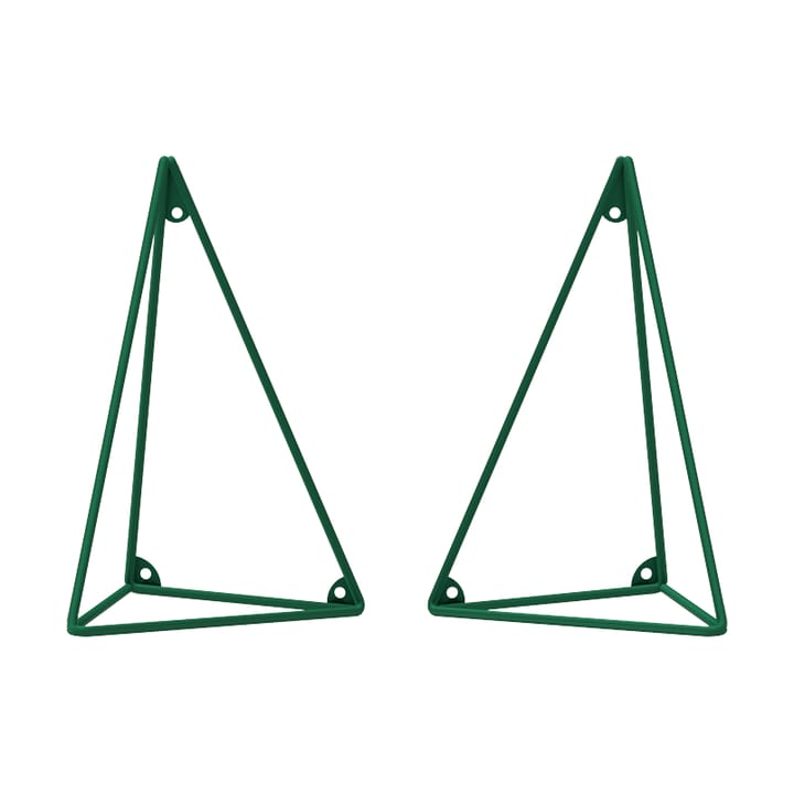 Pythagoras hyllynkannatin, 2 kpl - Fern green - Maze