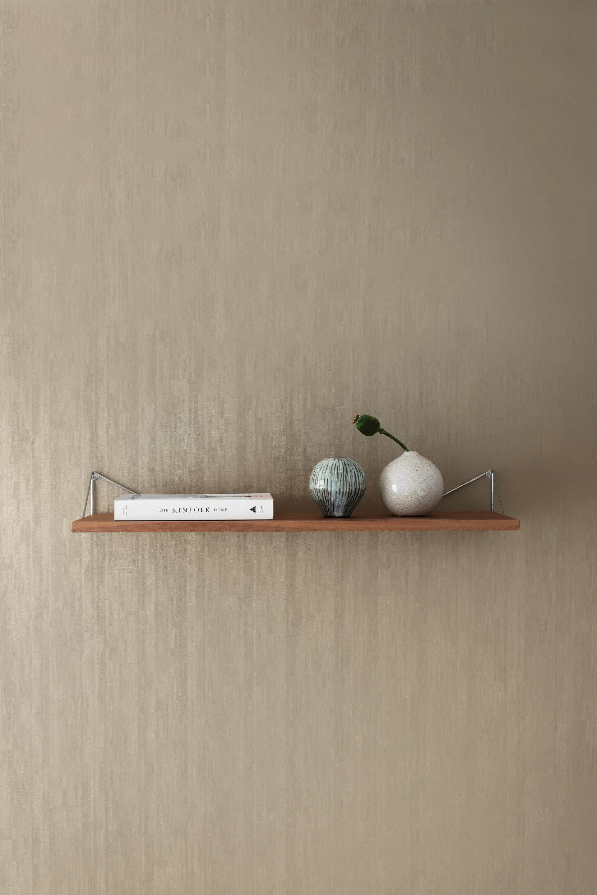 Pythagoras hyllynkannatin, 2 kpl, kromi Maze