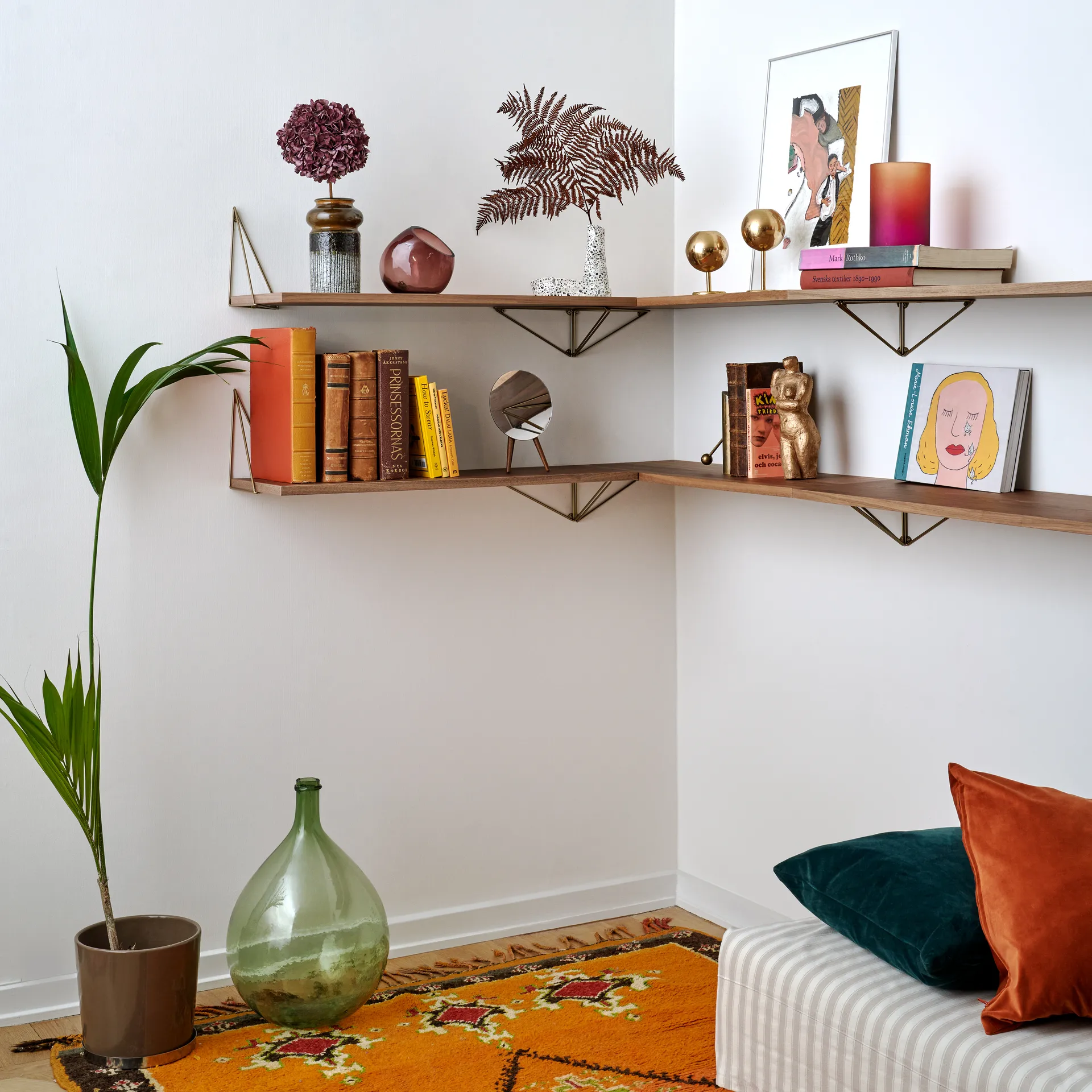 Pythagoras hyllytaso, saksanpähkinä Maze